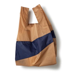 S.B Forever! バッグ L キャメル / ネイビー 3