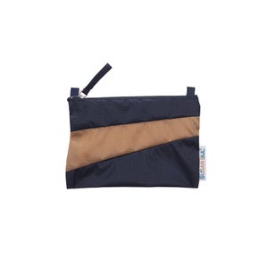 S.B Forever! ポーチ S ネイビー / キャメル 5