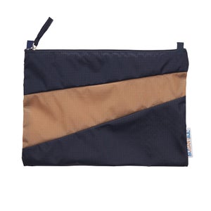 S.B Forever! ポーチ M ネイビー / キャメル 5