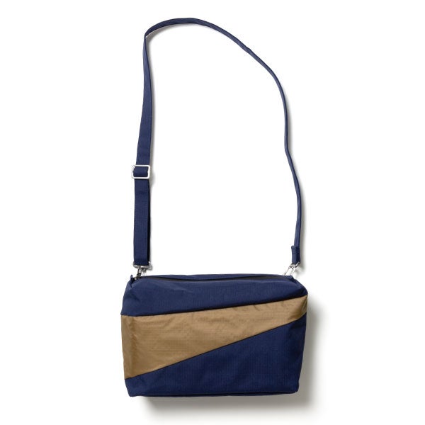 S.B Forever! バムバッグ M ネイビー / キャメル 5