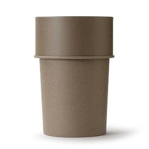 trash pot ブラウン