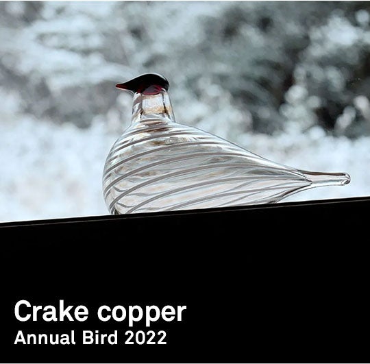 iittala / Annual Bird 2022 Crake copper