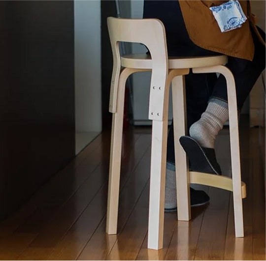 K65 High Chair ナチュラル ラッカー