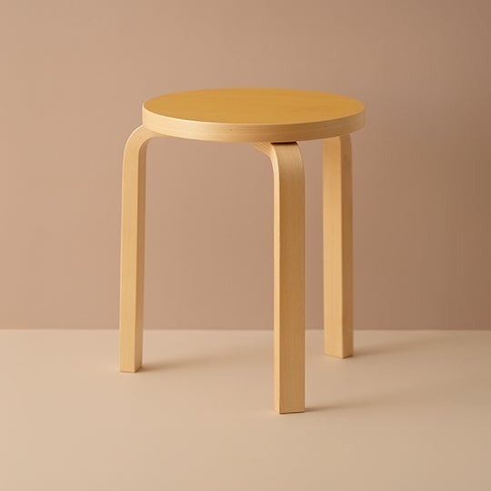 Stool 60 リノリウム無着色