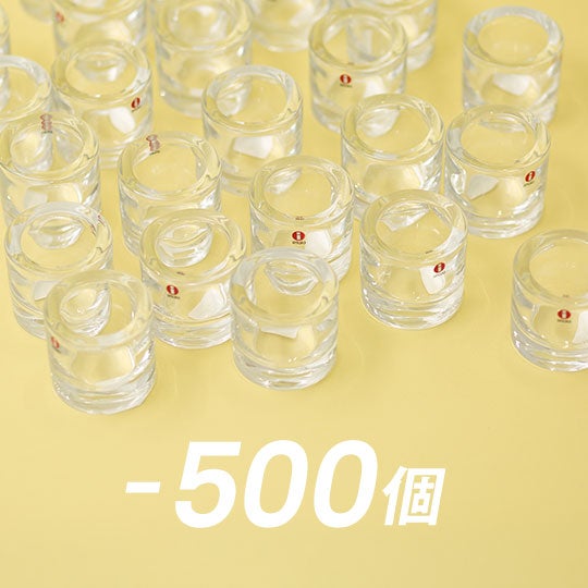 Kivi キャンドルホルダー クリア