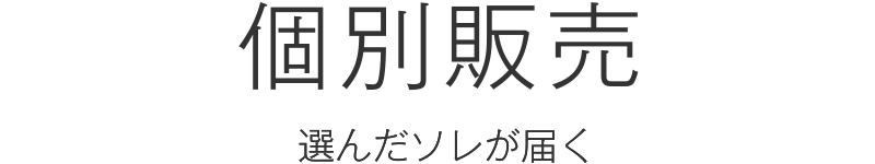 個別アイテム