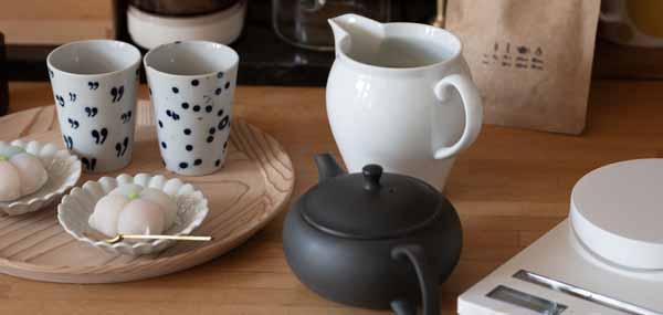 お茶道具充実中