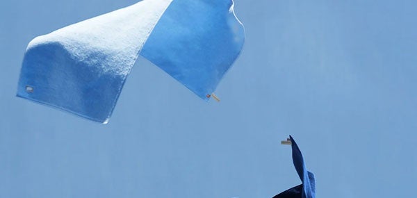 ブルーのタオル再入荷