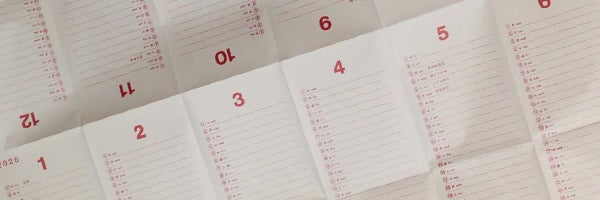 カレンダー再入荷