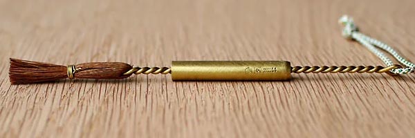 3年ぶりに茶漉し箒